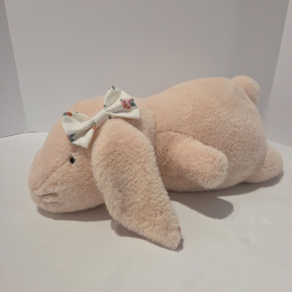 Pillowfort Weighted Plush Pink Bunny Rabbit EASTER 18" 2024